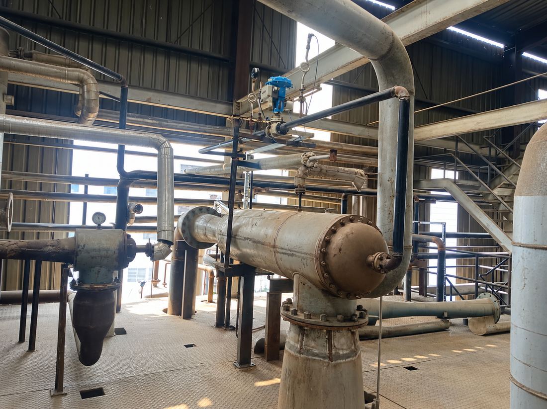 Condenser and booster